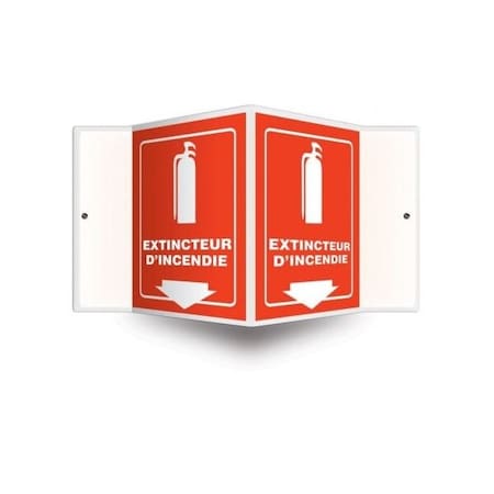 Accuform PROJECTION SIGN FIRE EXTINGUISHER FRPSP618 FRPSP618